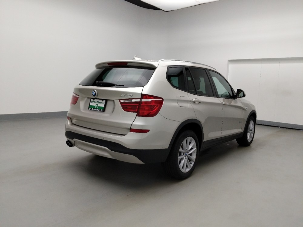 2017 BMW X3 - Passenger Rear Bumper