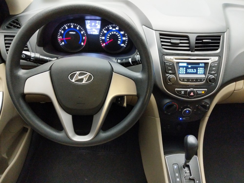 2017 Hyundai Accent - Driver Dash