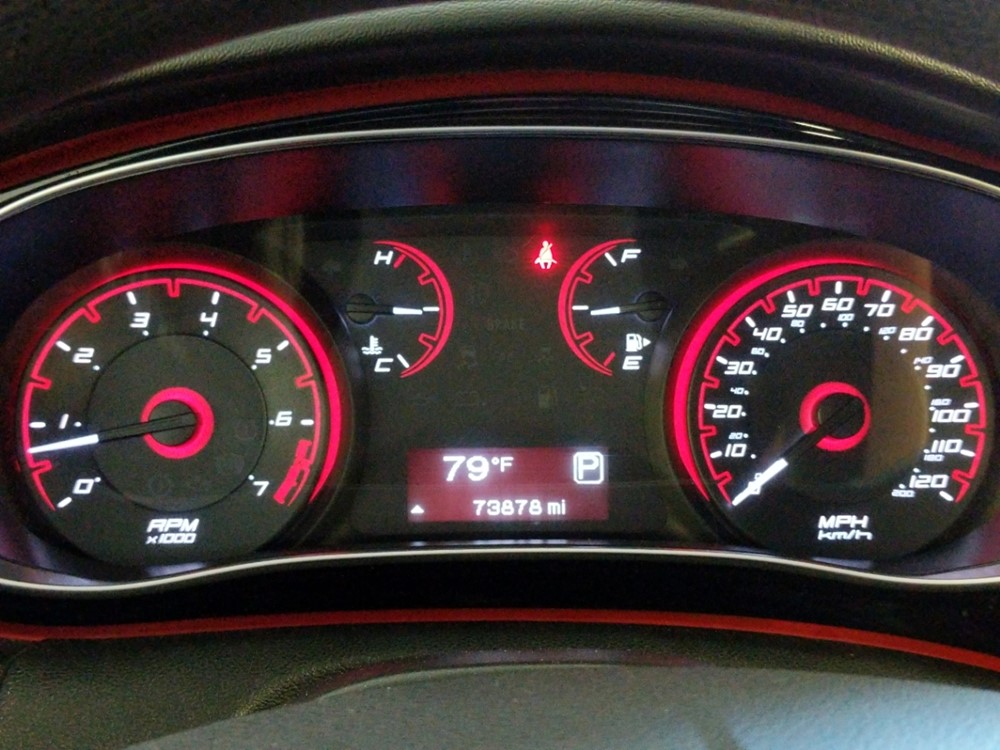 2015 Dodge Dart - Odometer Close Up