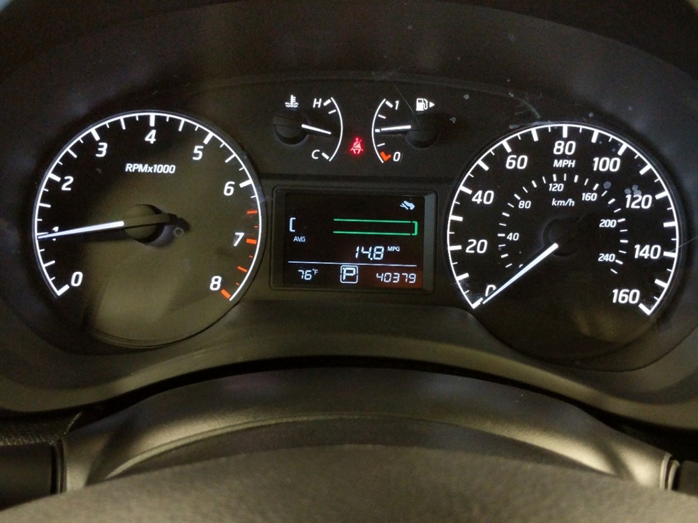 2016 Nissan Sentra - Odometer Close Up