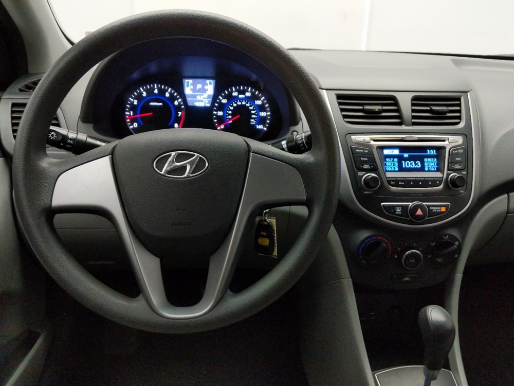 2017 Hyundai Accent - Driver Dash
