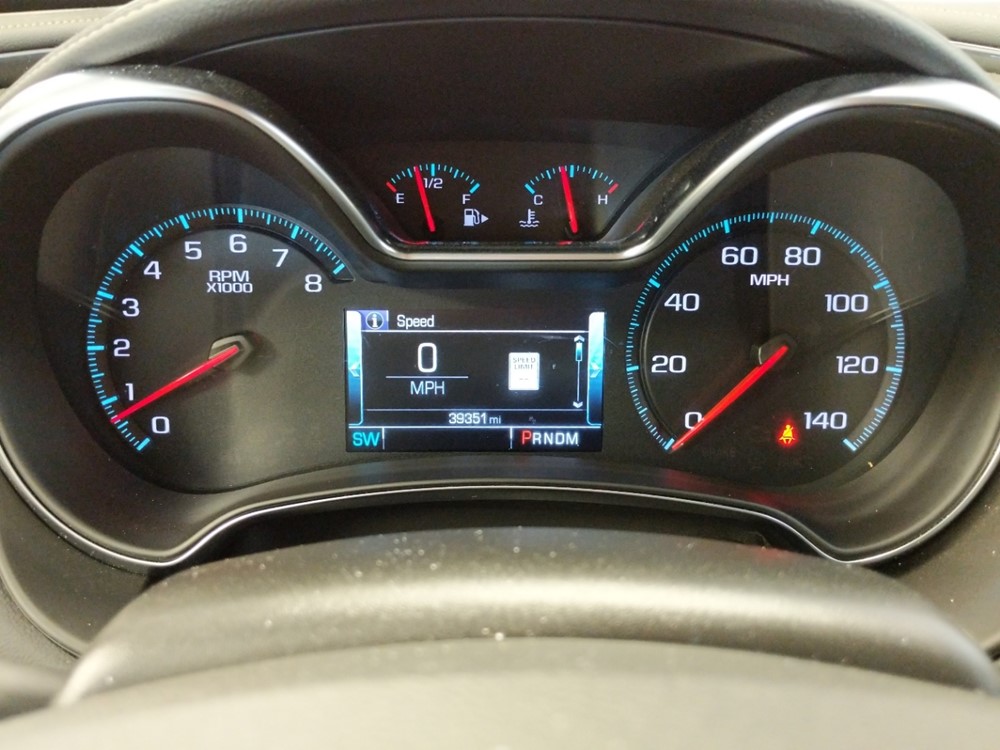 2018 Chevrolet Impala - Odometer Close Up