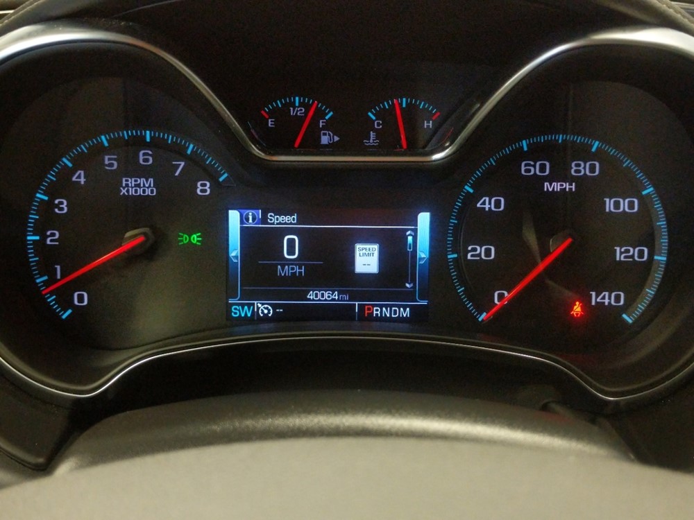 2018 Chevrolet Impala - Odometer Close Up