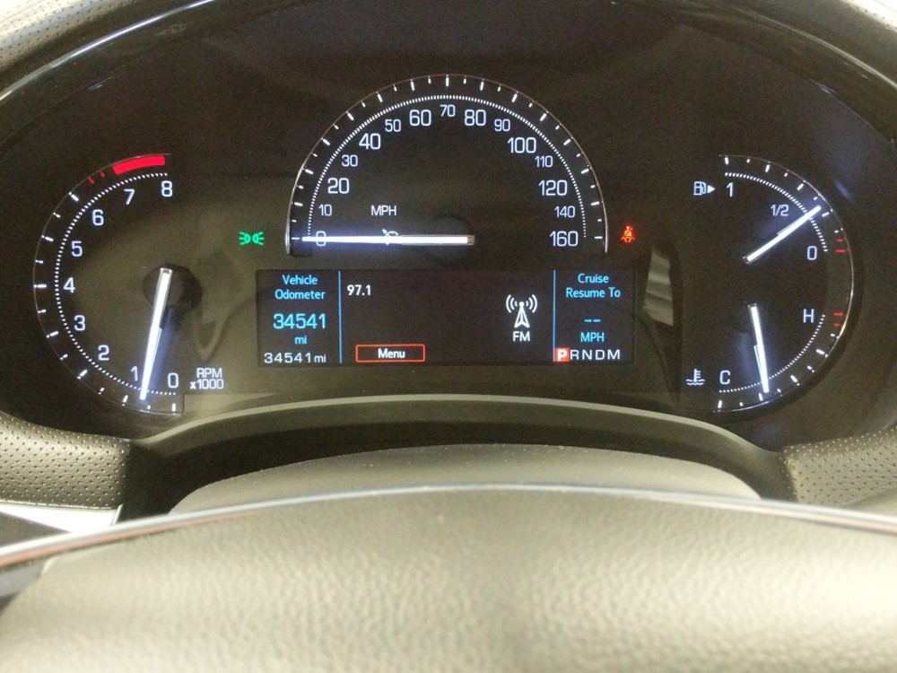 2018 Cadillac XTS - Odometer Close Up