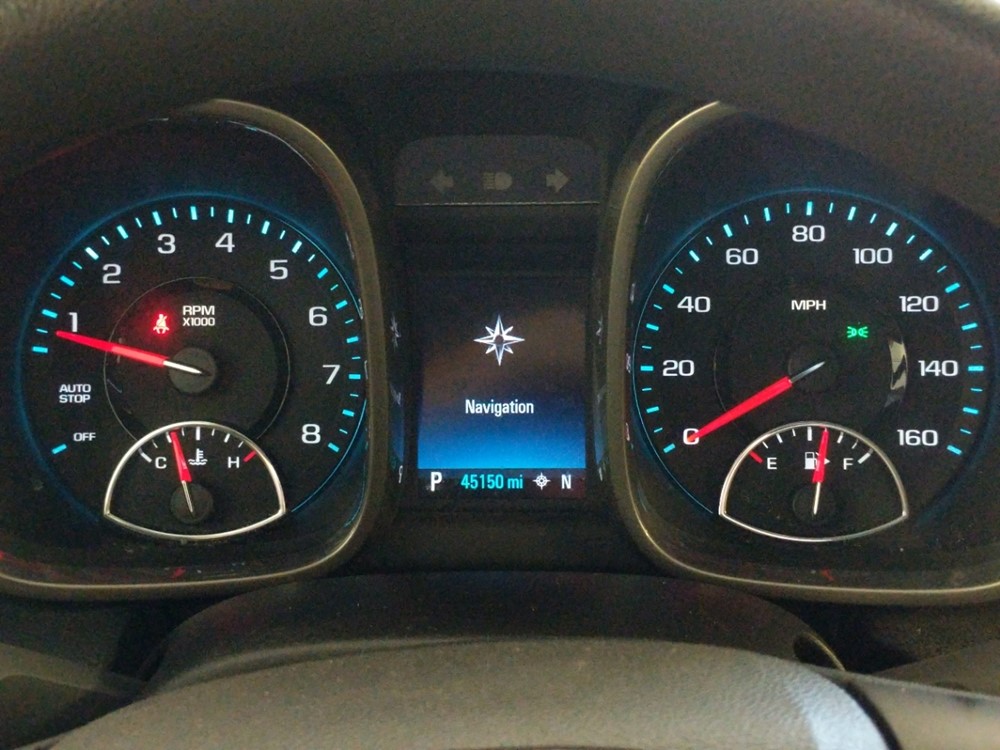 2015 Chevrolet Malibu - Odometer Close Up