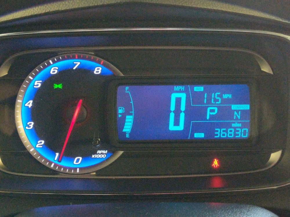 2016 Chevrolet Trax - Odometer Close Up