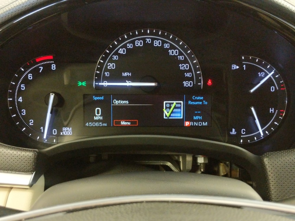 2018 Cadillac XTS - Odometer Close Up