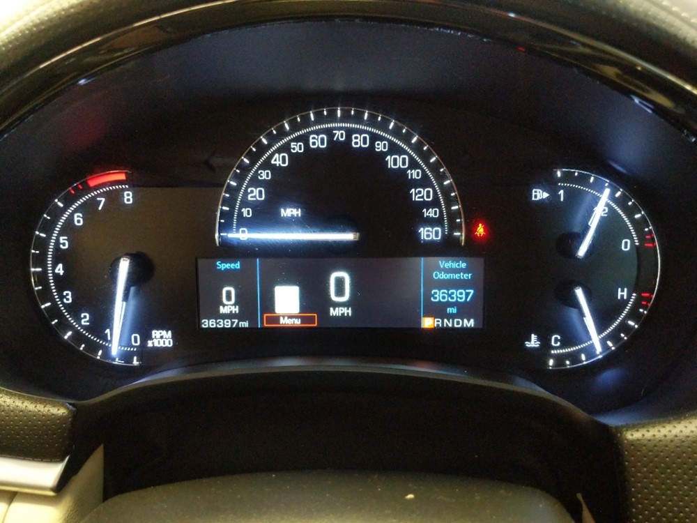2018 Cadillac XTS - Odometer Close Up
