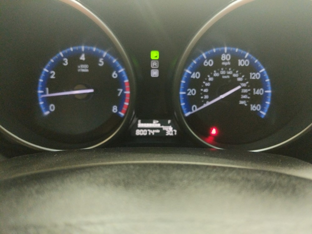 2013 Mazda Mazda3 - Odometer Close Up