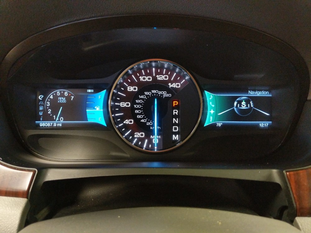 2012 Ford Edge - Odometer Close Up
