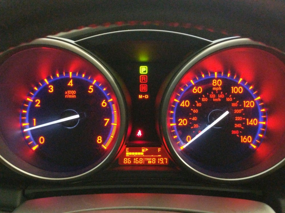 2011 Mazda Mazda3 - Odometer Close Up
