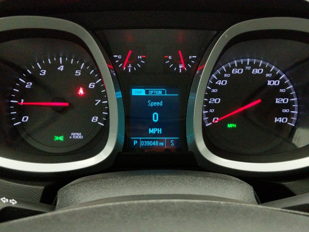 2016 Chevrolet Equinox - Odometer Close Up