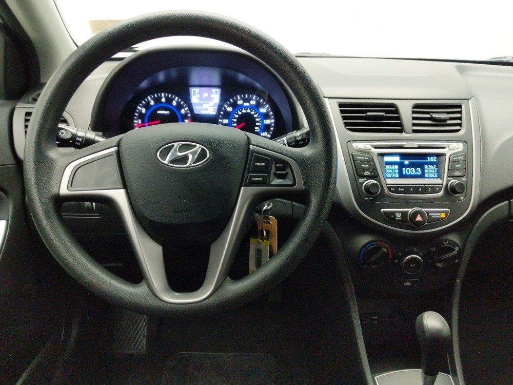 2017 Hyundai Accent - Driver Dash