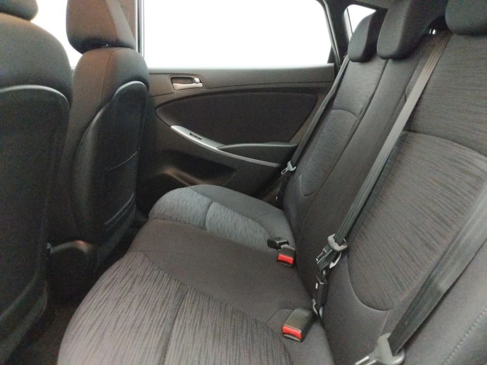2017 Hyundai Accent - Driver Rear Seat