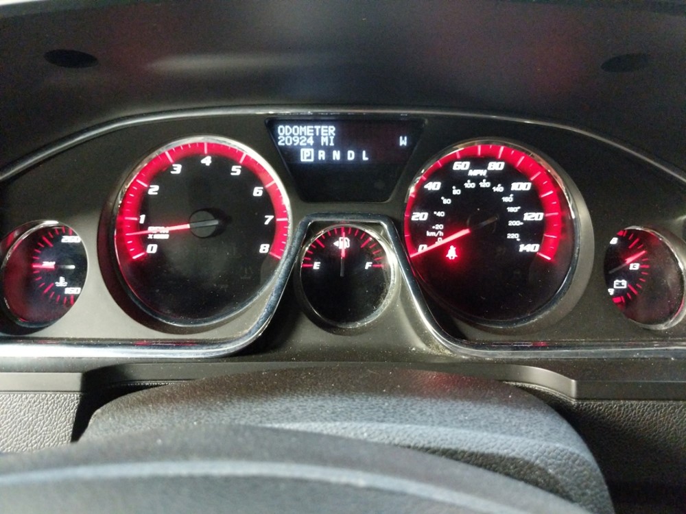 2016 GMC Acadia - Odometer Close Up