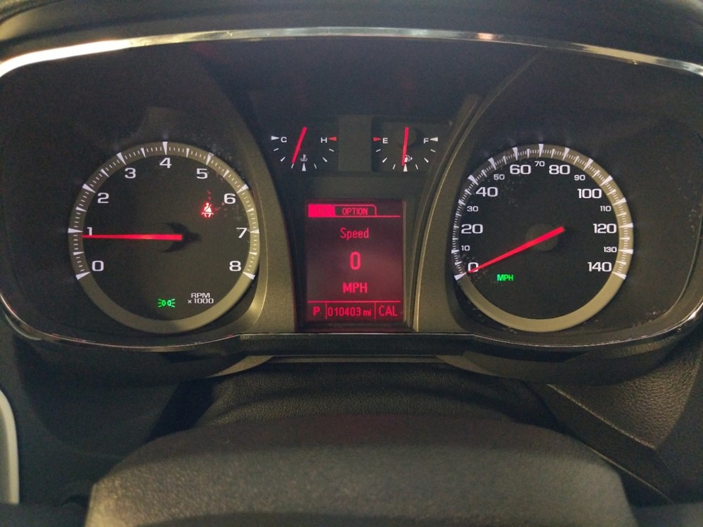 2017 GMC Terrain - Odometer Close Up