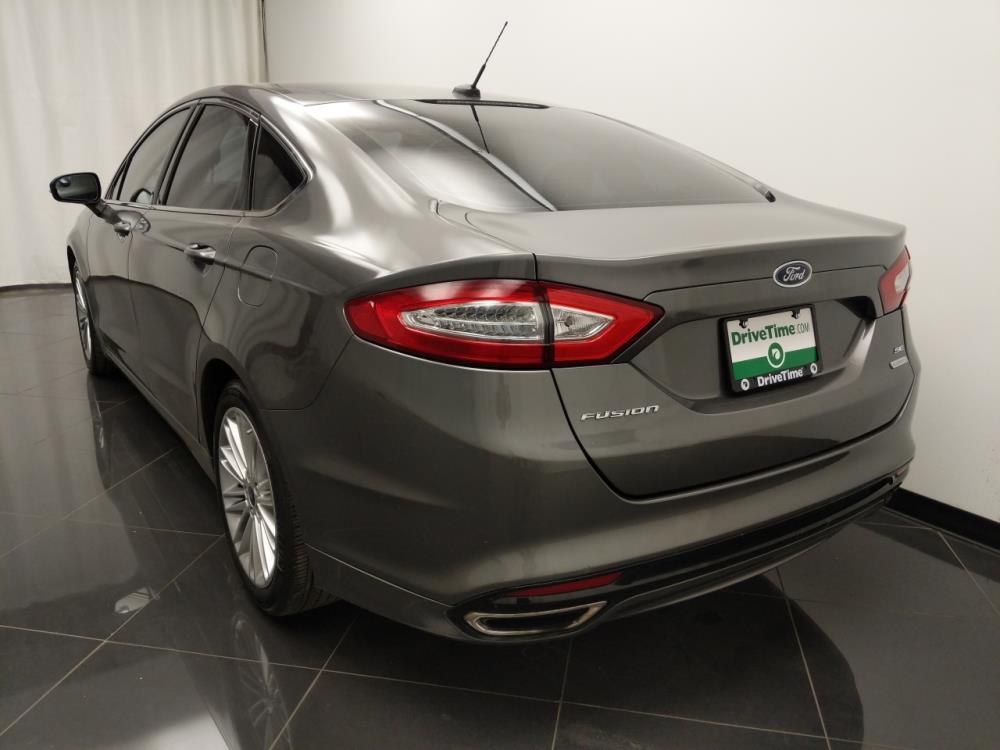 2014 Ford Fusion - Driver Rear Side