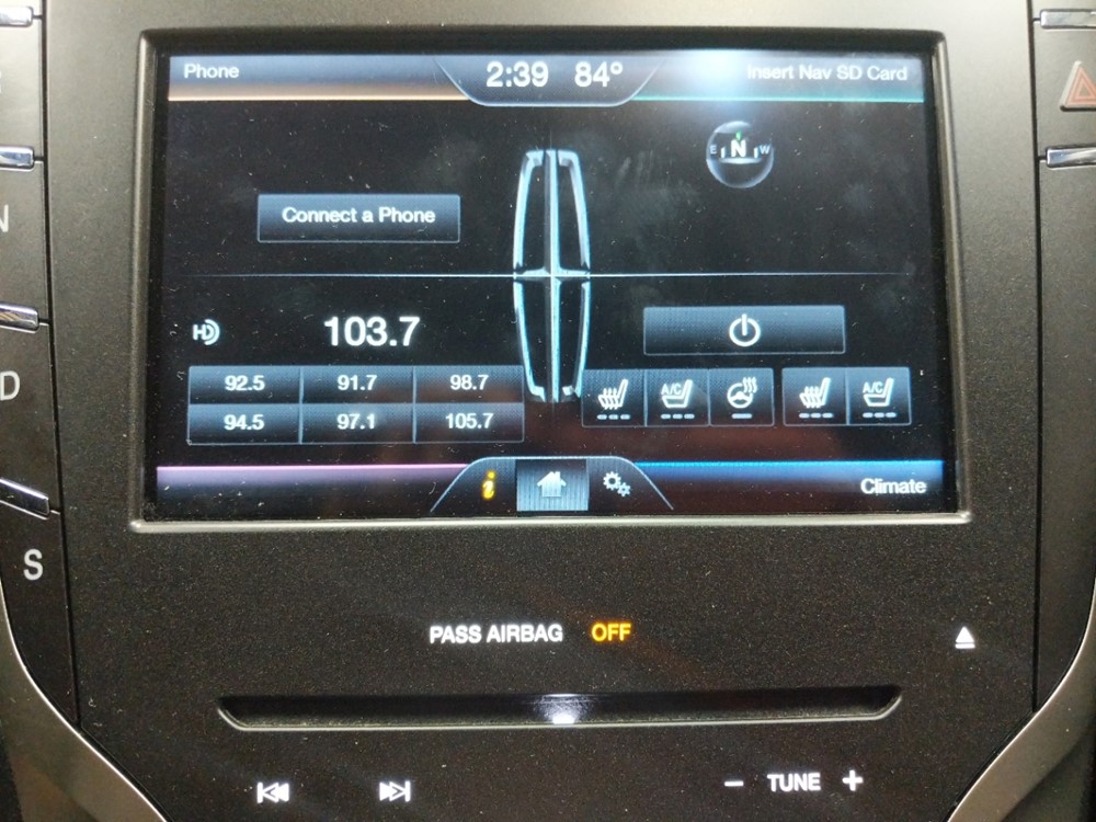 2015 Lincoln MKZ - Stereo Package