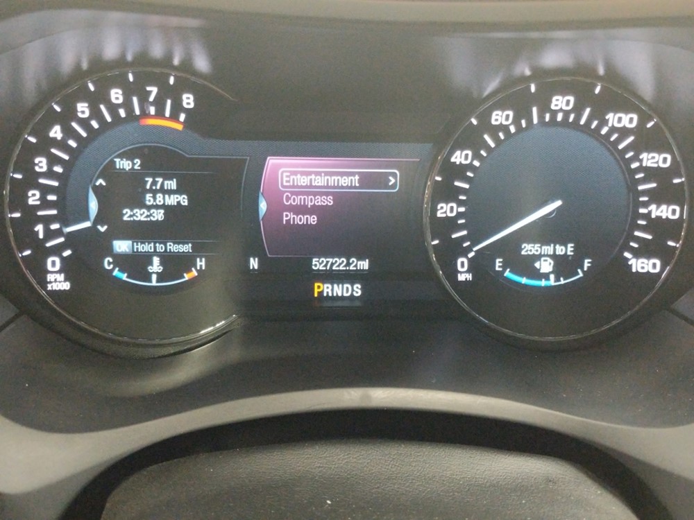 2015 Lincoln MKZ - Odometer Close Up