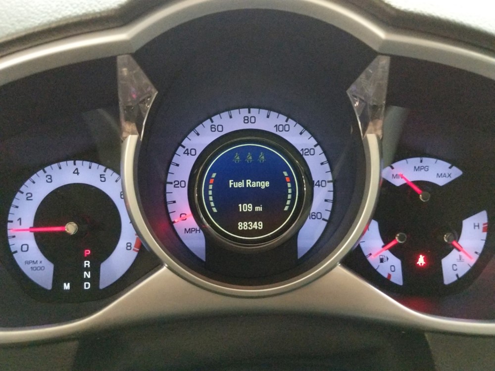2010 Cadillac SRX - Odometer Close Up