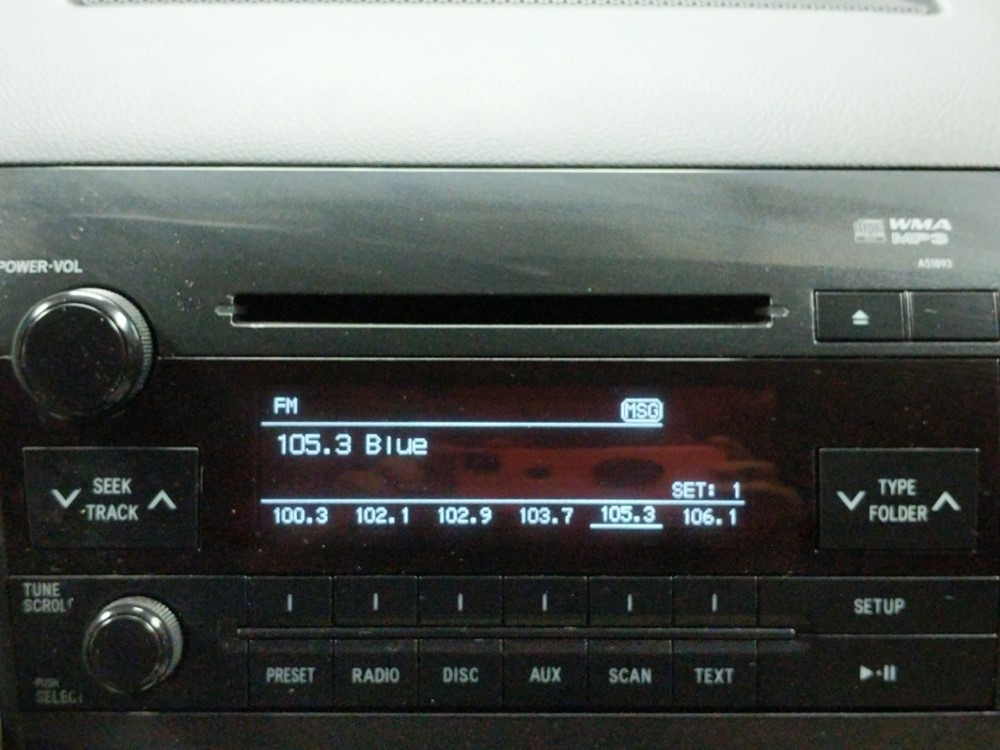 2012 Toyota Tundra - Stereo Package