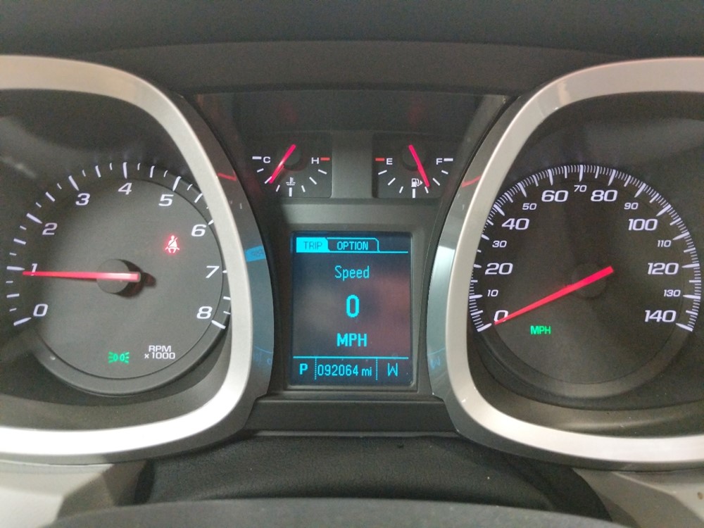 2017 Chevrolet Equinox - Odometer Close Up