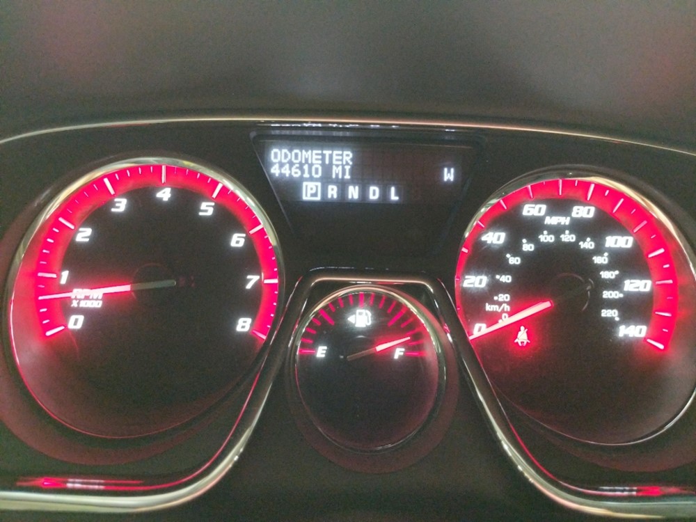 2015 GMC Acadia - Odometer Close Up