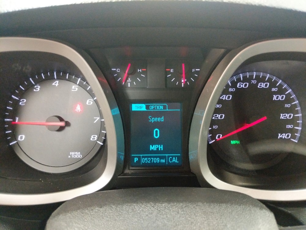 2014 Chevrolet Equinox - Odometer Close Up