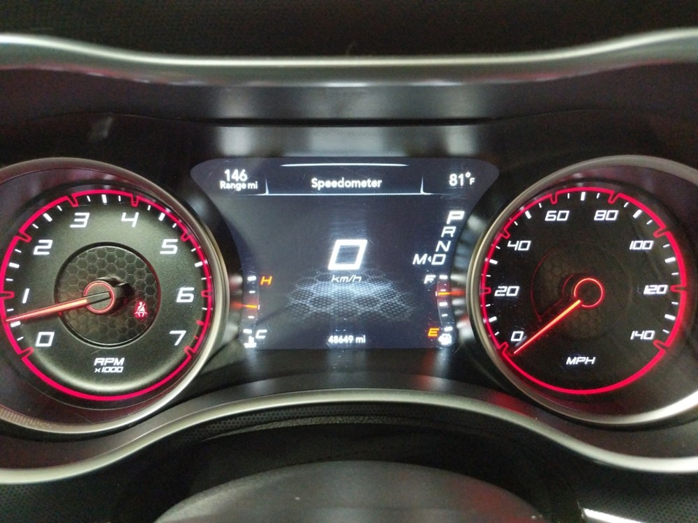 2016 Dodge Charger - Odometer Close Up