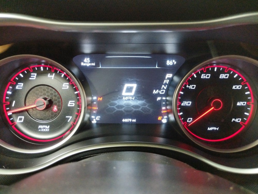 2015 Dodge Charger - Odometer Close Up