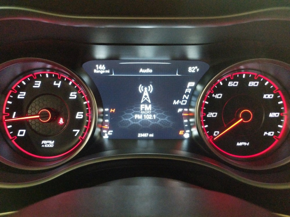 2016 Dodge Charger - Odometer Close Up