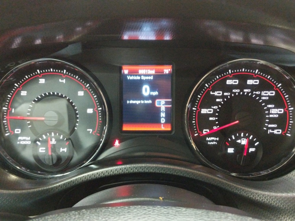 2013 Dodge Charger - Odometer Close Up