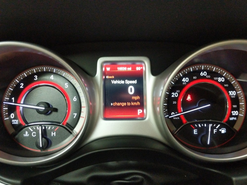 2016 Dodge Journey - Odometer Close Up