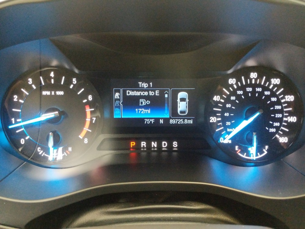 2016 Ford Fusion - Odometer Close Up