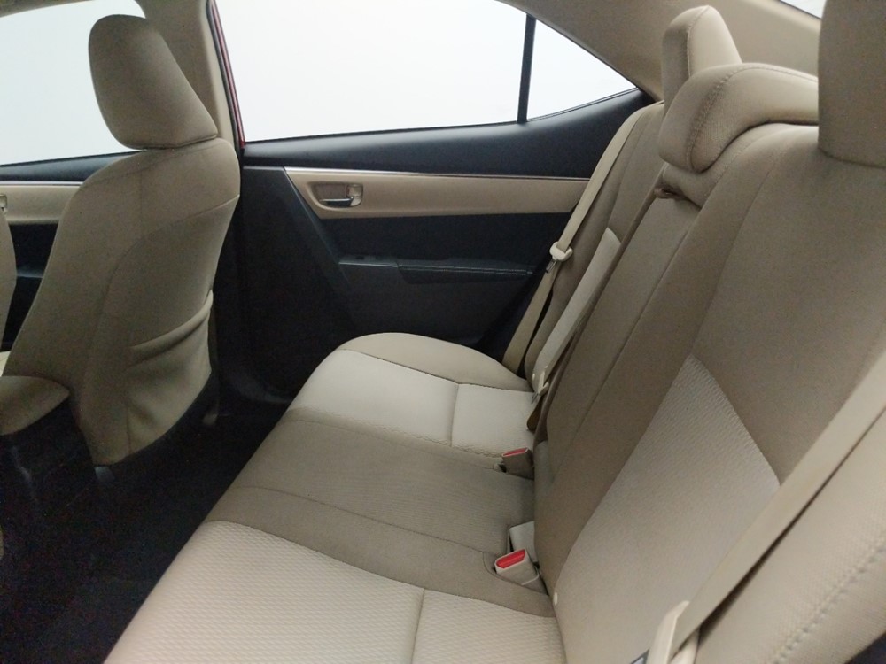 2016 Toyota Corolla - Driver Rear Seat
