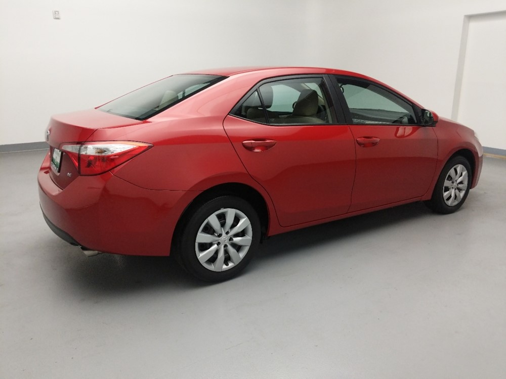2016 Toyota Corolla - Passenger Rear Side