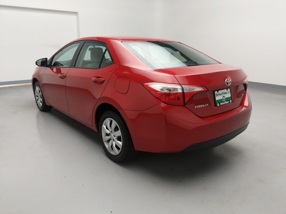 2016 Toyota Corolla - Driver Rear Bumper
