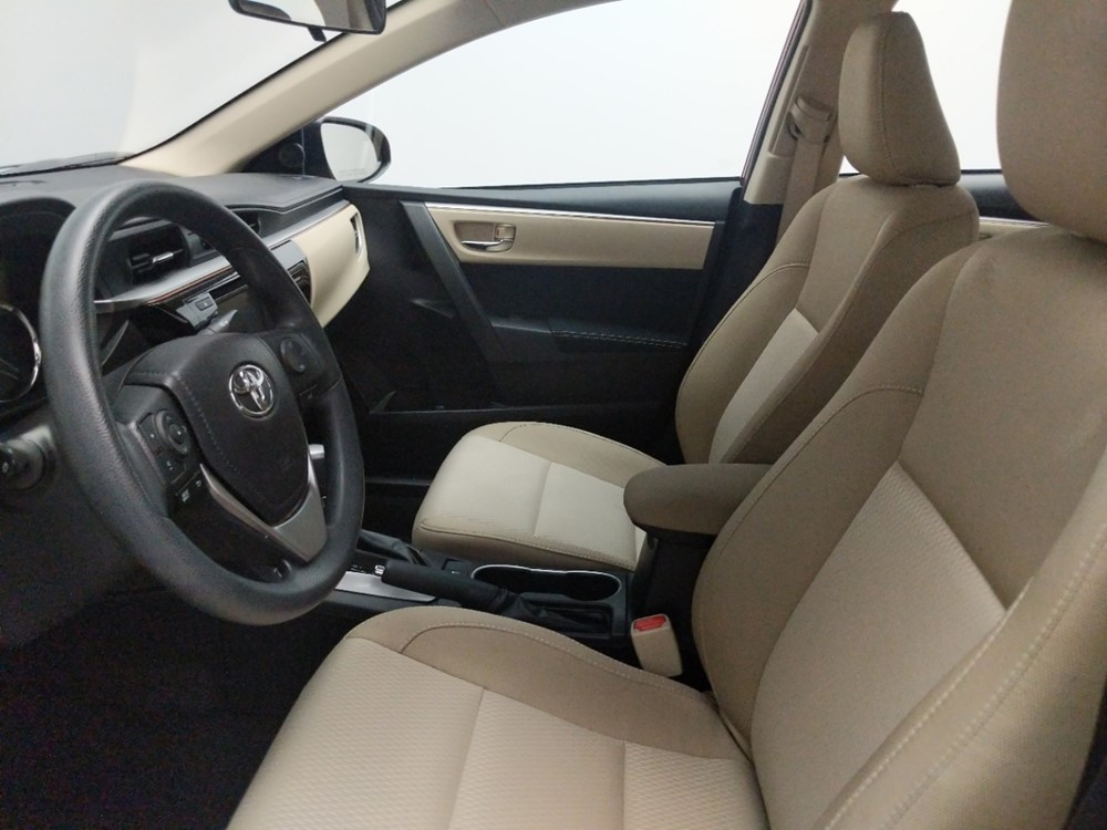 2016 Toyota Corolla - Driver Front Seat