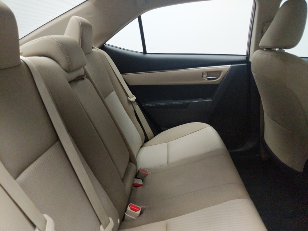 2016 Toyota Corolla - Passenger Rear Seat