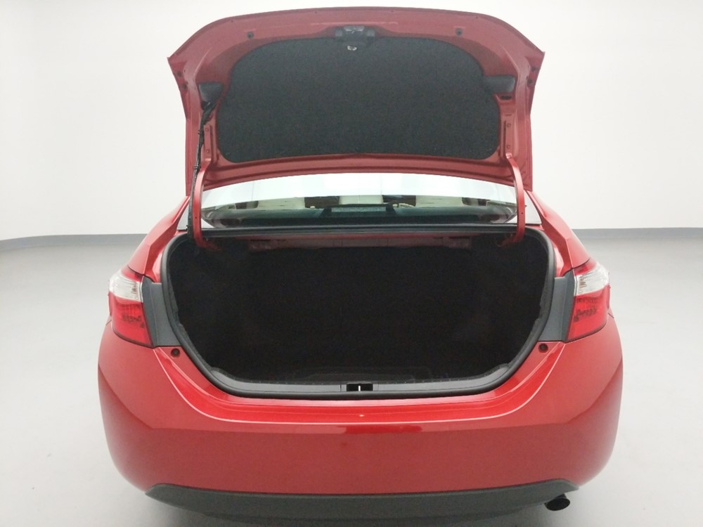 2016 Toyota Corolla - Trunk
