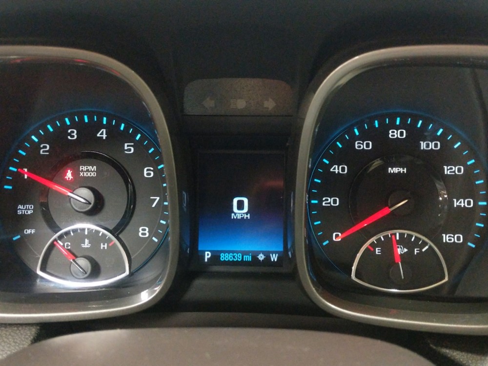 2015 Chevrolet Malibu - Odometer Close Up