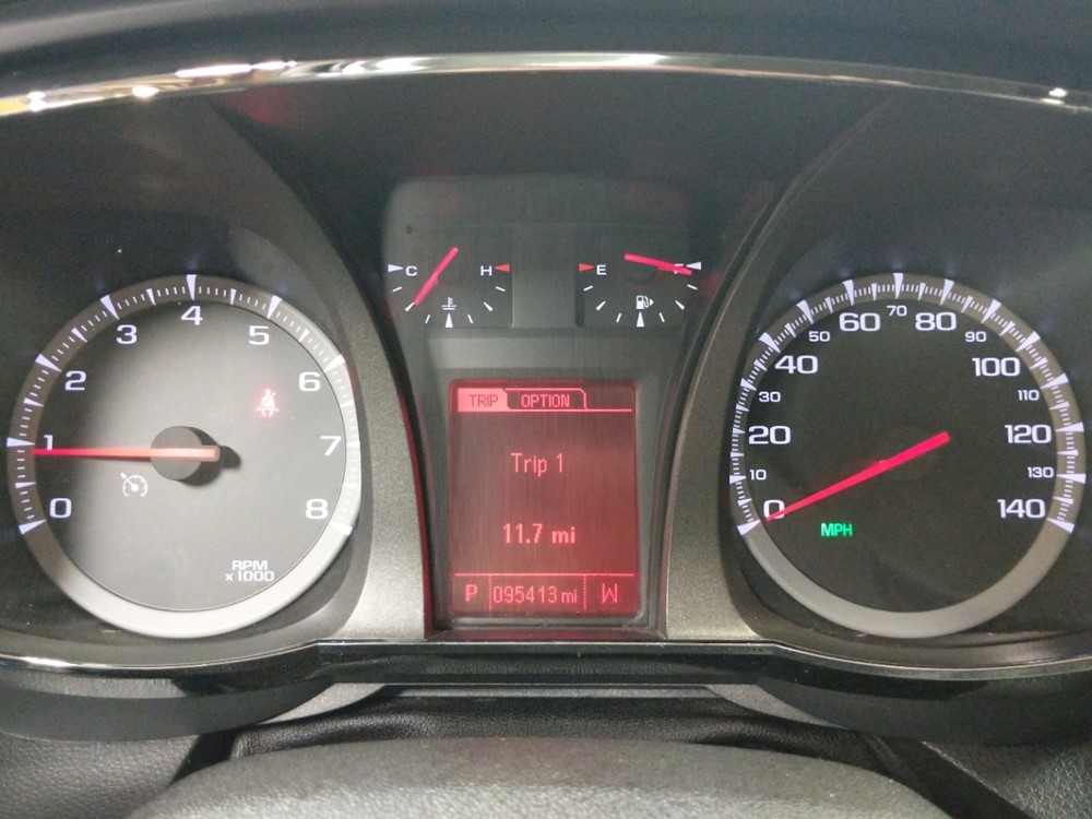 2015 GMC Terrain - Odometer Close Up