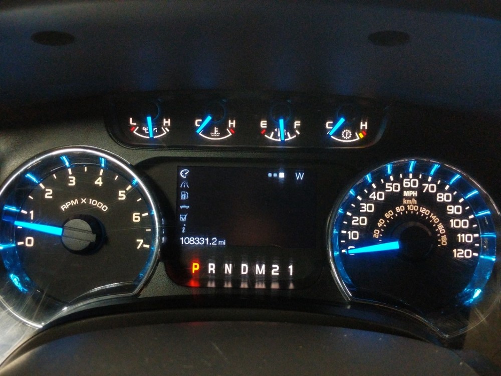 2014 Ford F-150 - Odometer Close Up