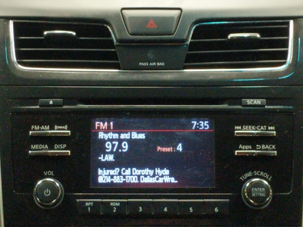 2015 Nissan Altima - Stereo Package