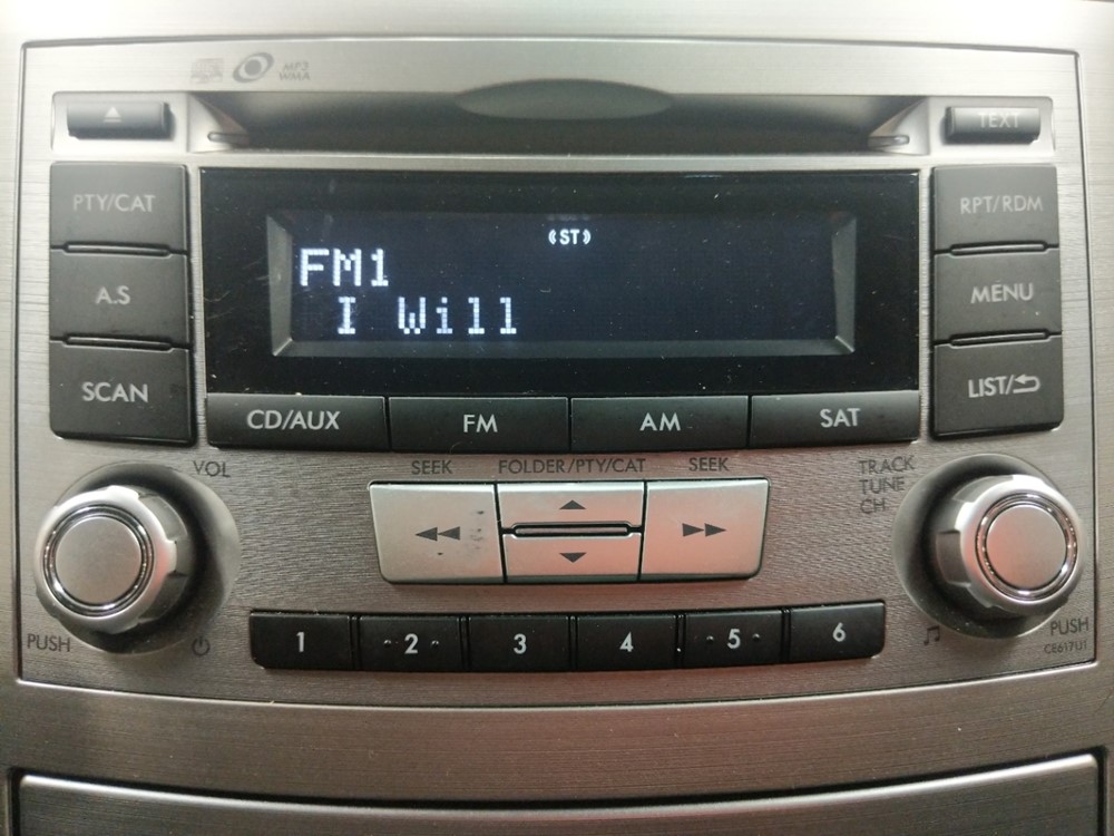 2013 Subaru Outback - Stereo Package