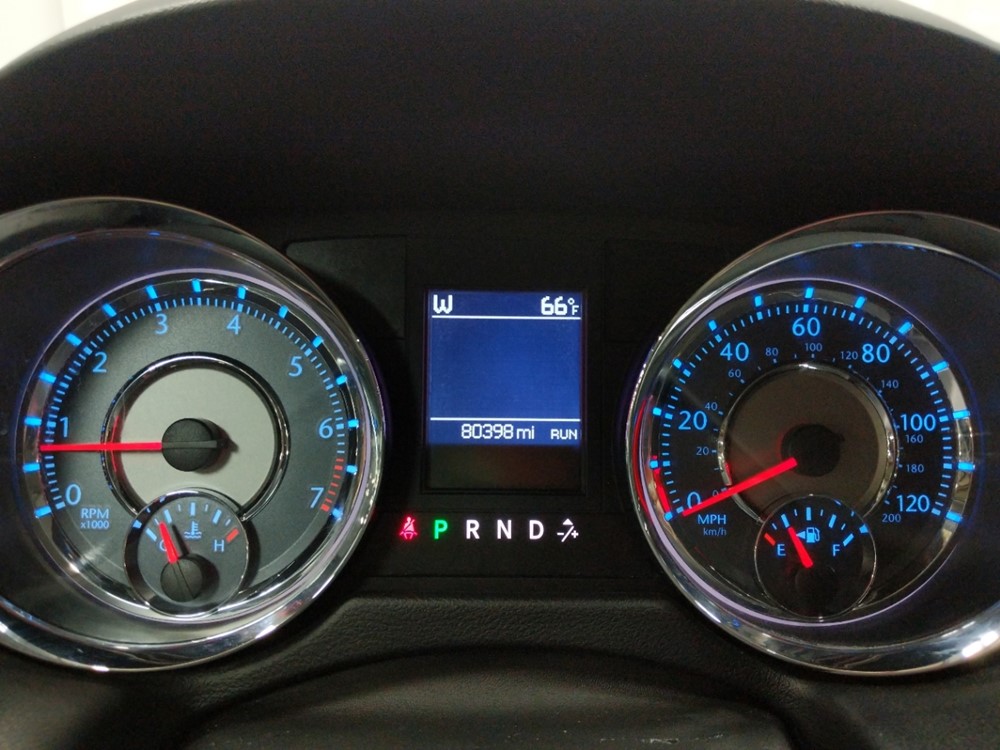 2011 Chrysler Town and Country - Odometer Close Up
