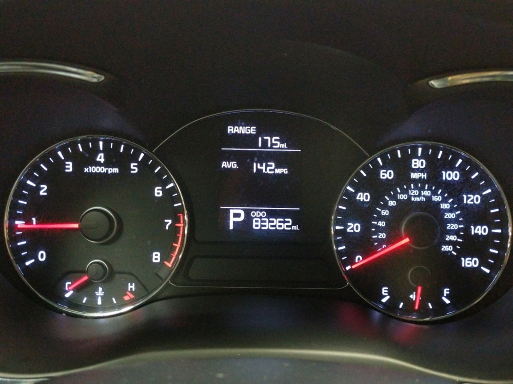 2015 Kia Forte - Odometer Close Up