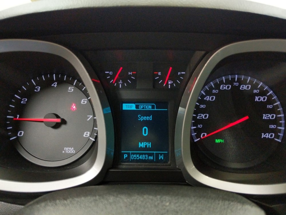 2015 Chevrolet Equinox - Odometer Close Up