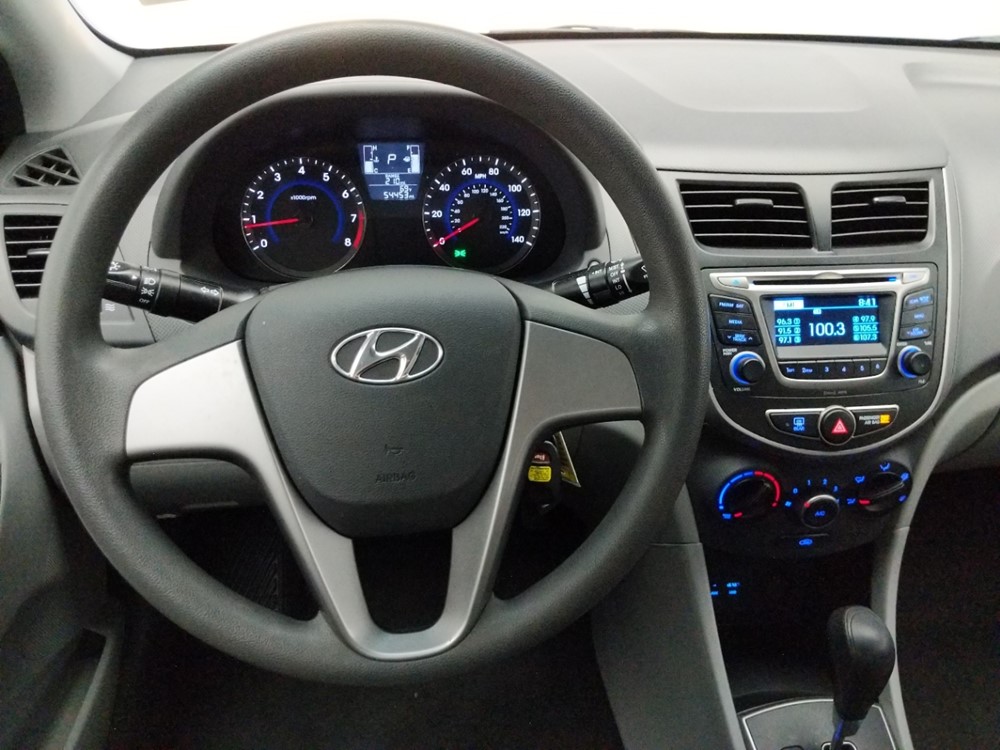 2017 Hyundai Accent - Driver Dash