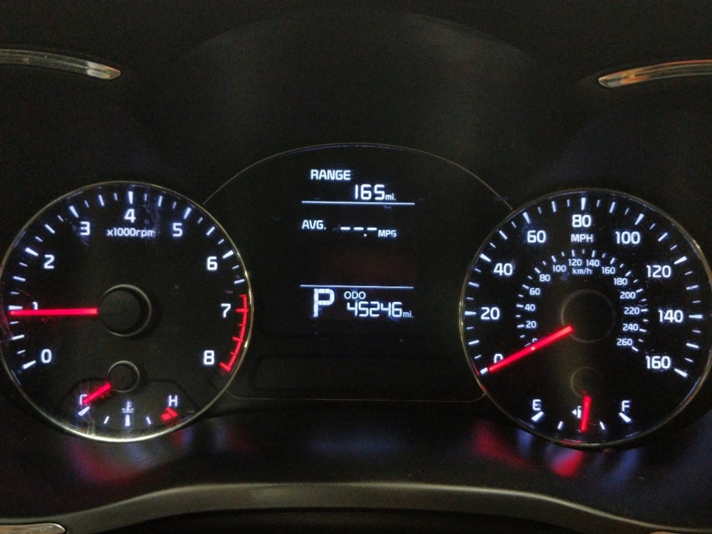 2016 Kia Forte - Odometer Close Up
